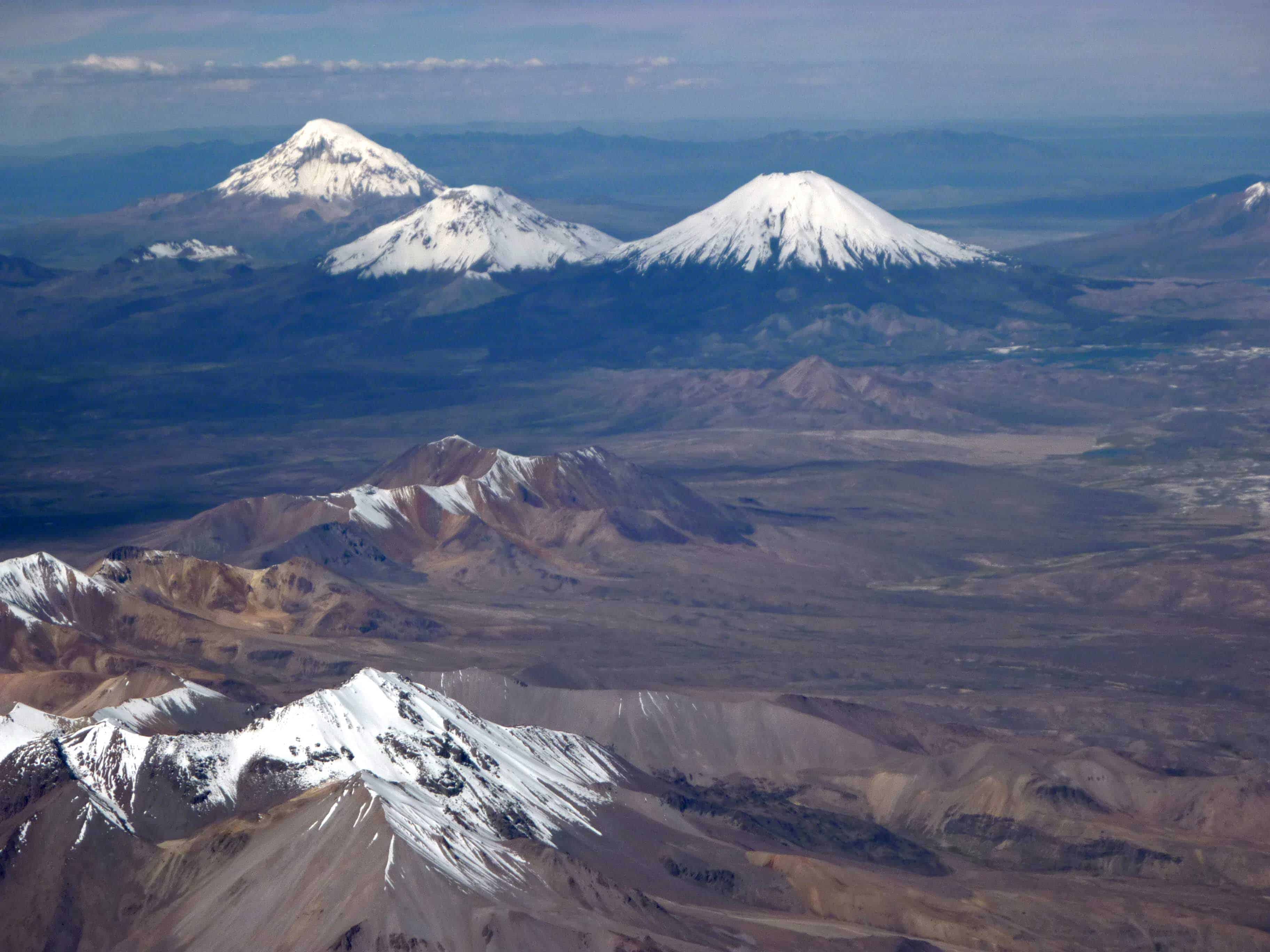 Ruta de los volcanes en Bolivia